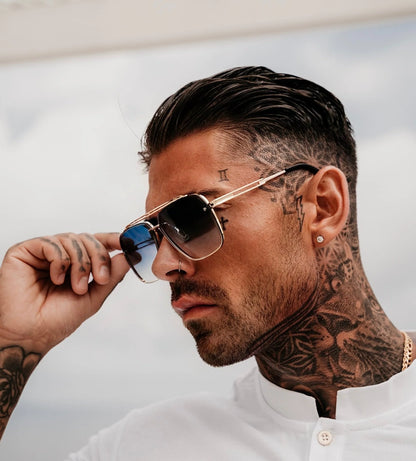 Ibiza - Gold / Ocean Blue